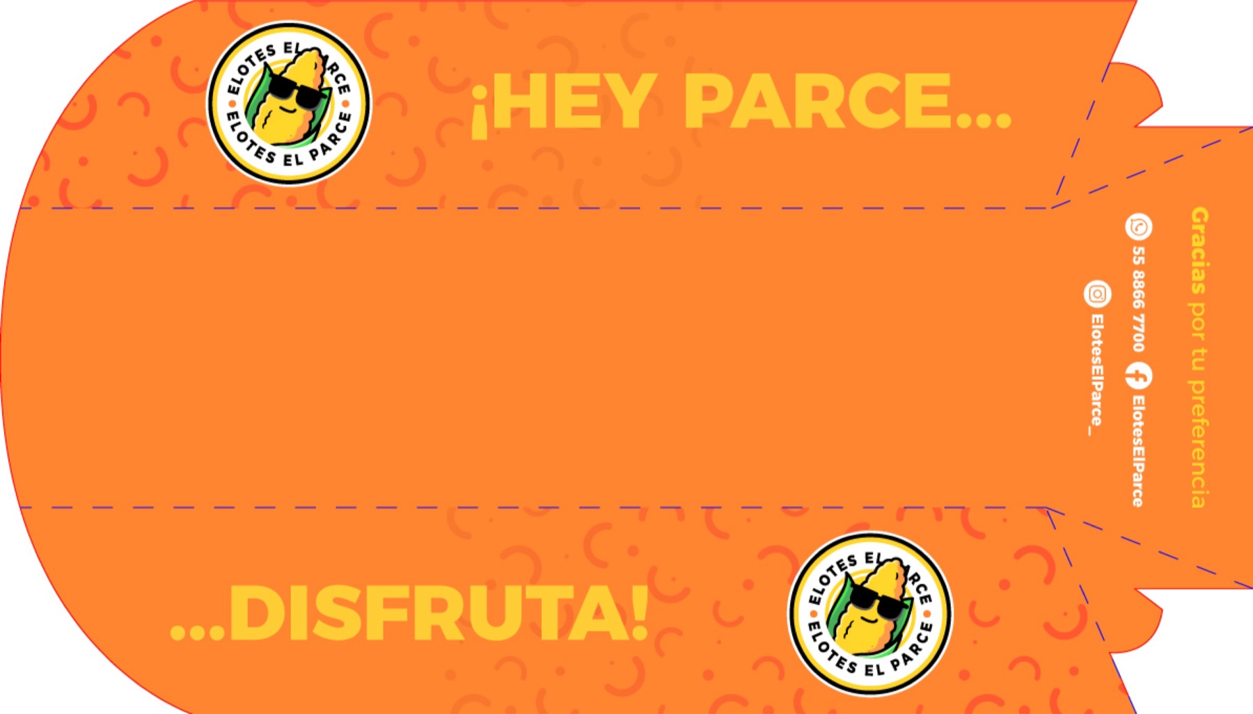 Charola · versión naranja