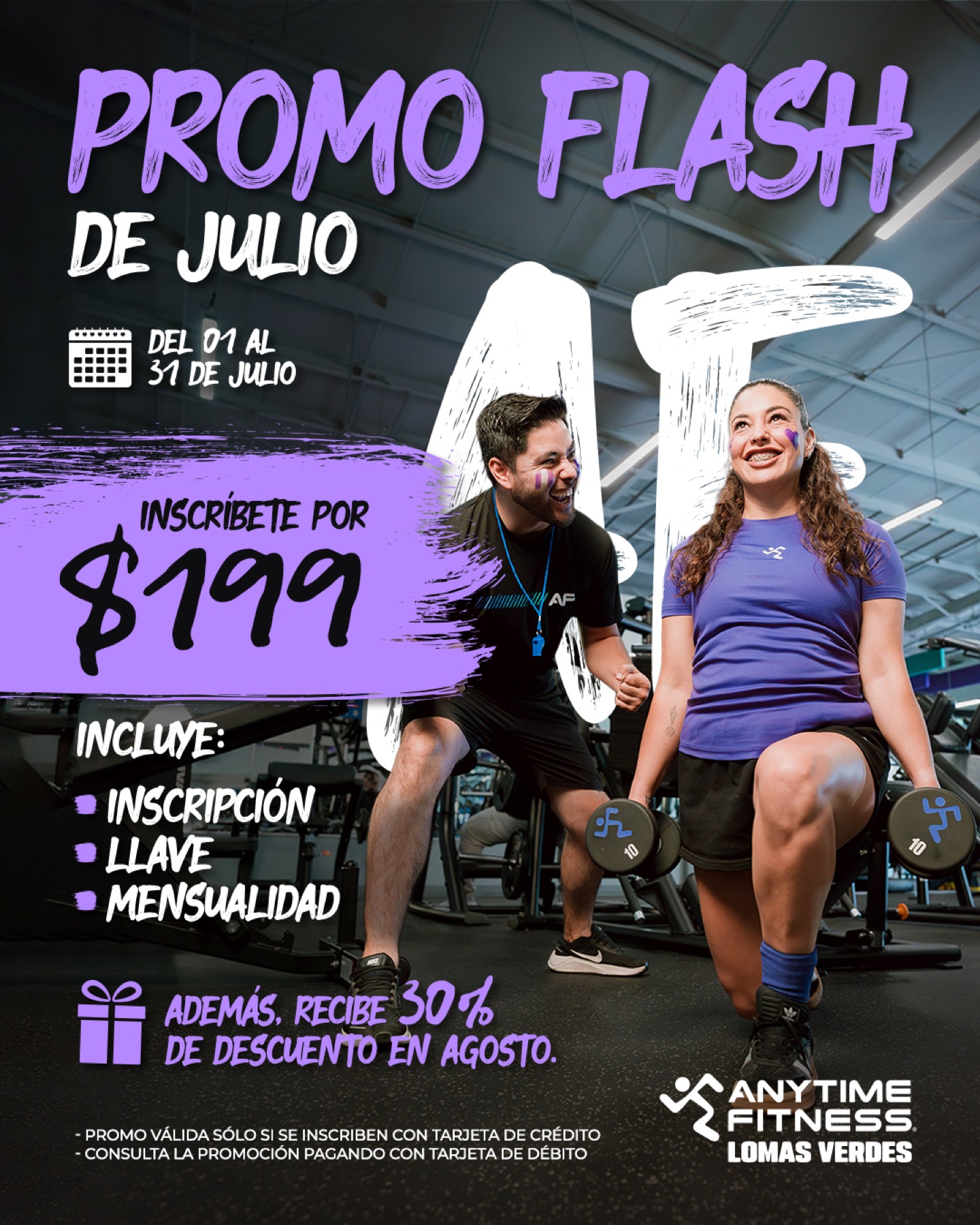 Promo flash · julio