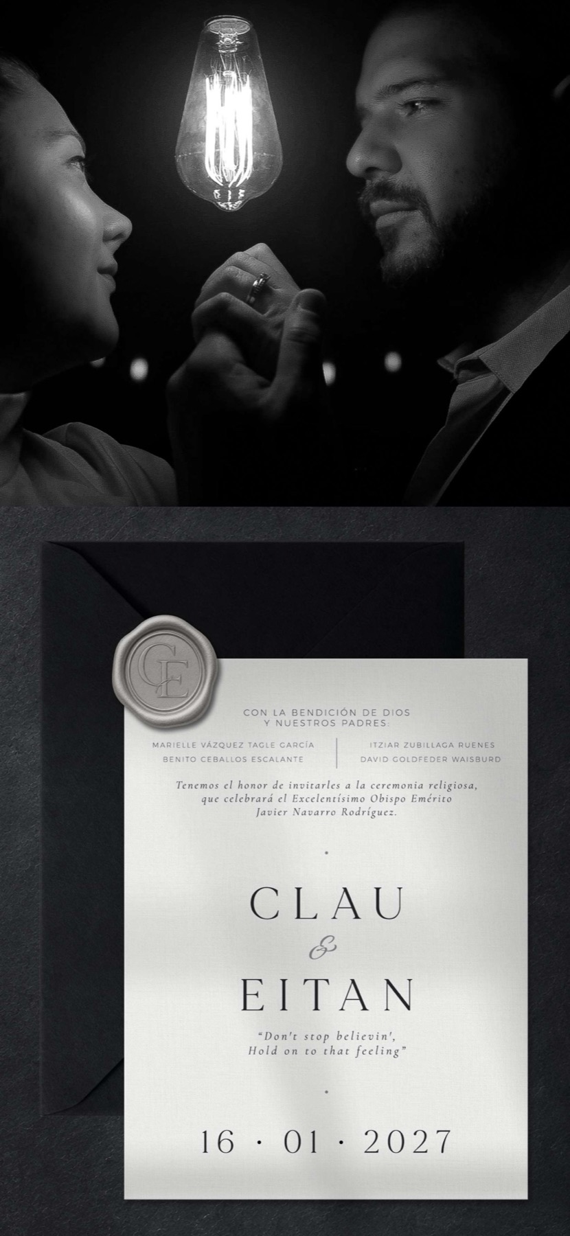 Invitación Clau & Eitan