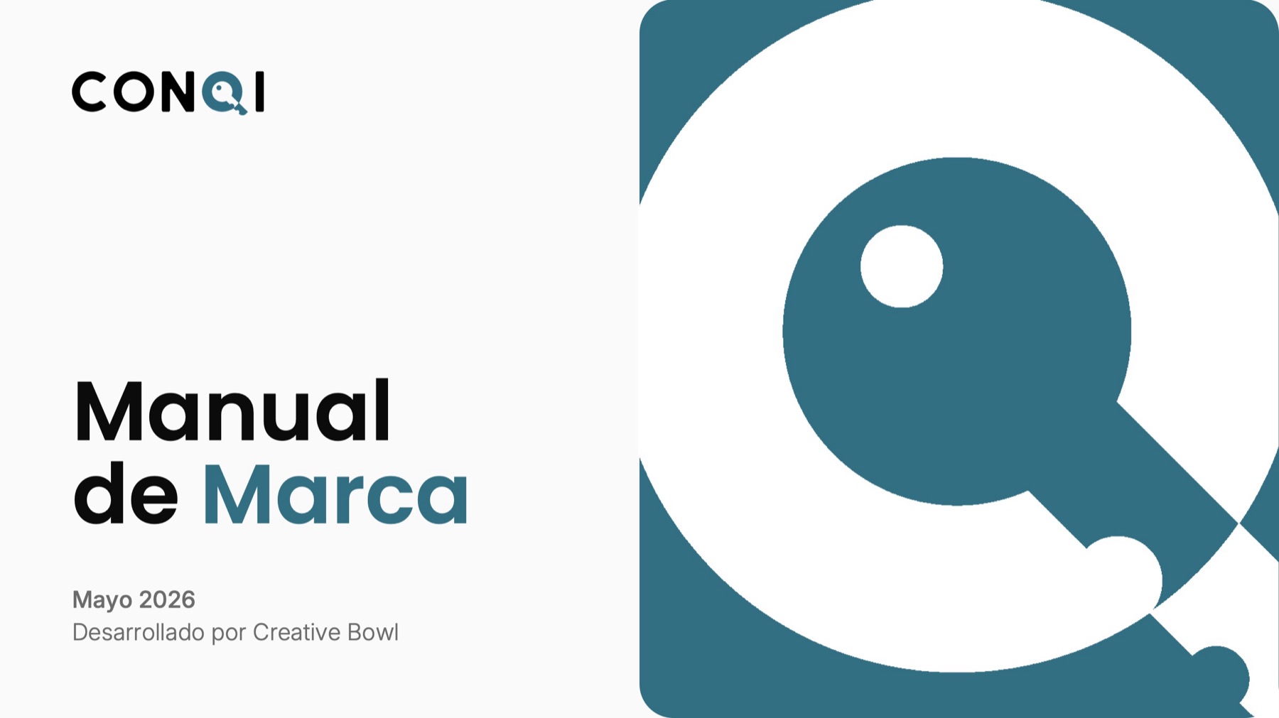 Manual de marca · portada