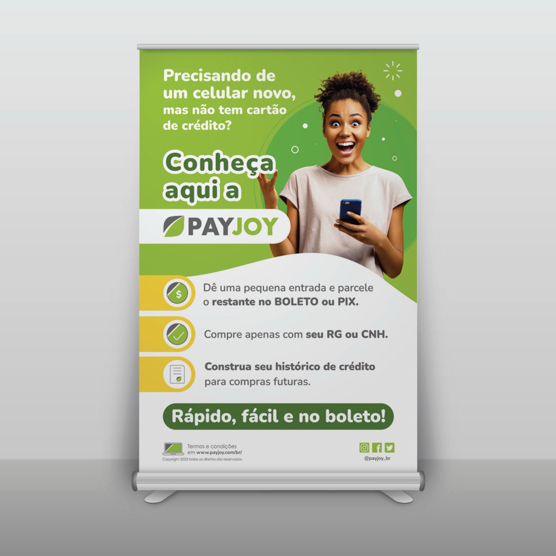 Banner para tiendas en Brasil