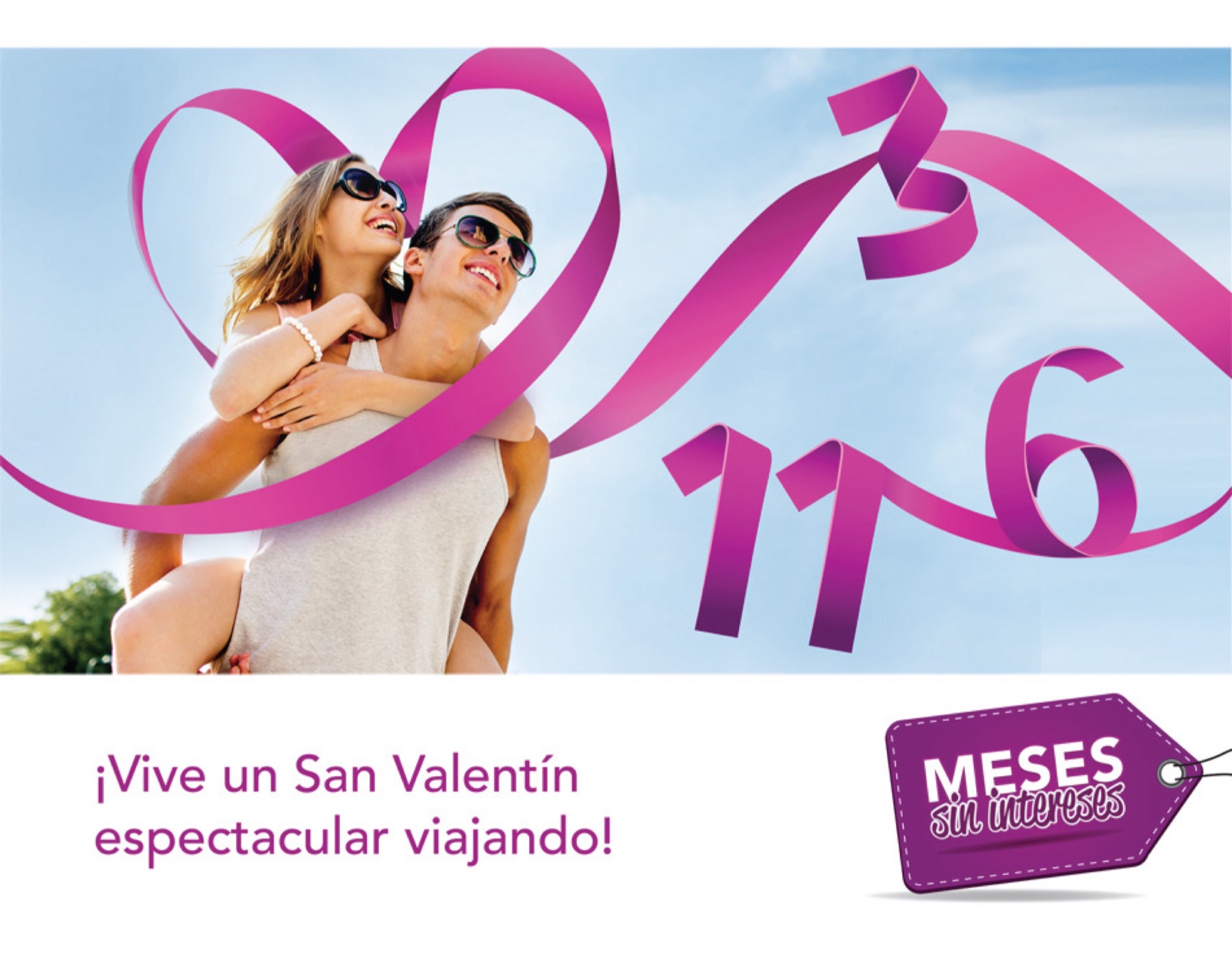 Meses sin intereses · San Valentín